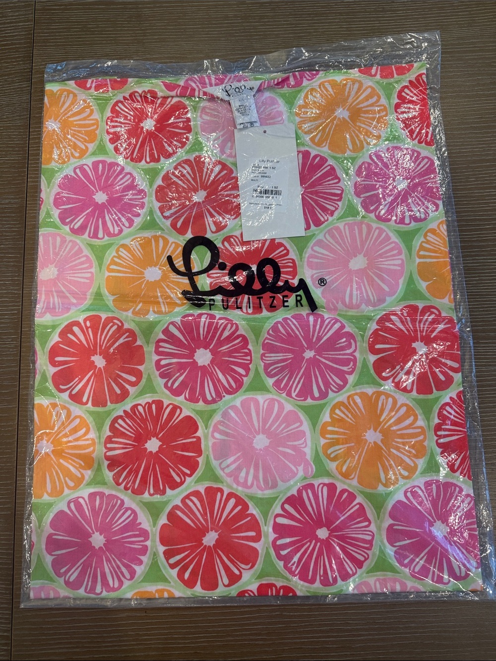 Lilly Pulitzer Bright Floral Pillowcase - Pink, Red, Orange, Green